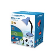 LAMPA BIROU CU STATIV ESPERANZA ELD 107R ARCTURUS ROSU E27 - Img 4