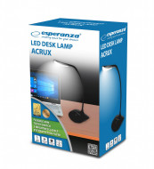 LAMPA BIROU ESPERANZA CU BATERII SENZOR 3 TREPTE LUMINA NEGRU ELD 103K - Img 2