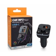 MODULATOR C24 BLUETHOOT 2 USB + TIP C 3.1A