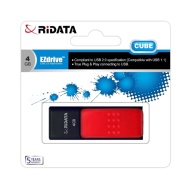 STICK MEMORIE USB RIDATA ID50 4GB USB 2.0 ROSU