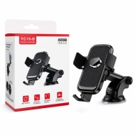 SUPORT TELEFON YC18 B 4.2-7.2" BRAT REGLABIL BUTON VENTUZA