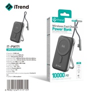 BATERIE EXTERNA ITREND PW 171 20W INCARCARE WIRELESS 15W SUPORT
