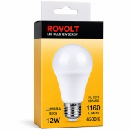 BEC LED ROVOLT 12W E27 LUMINA ALBA RECE