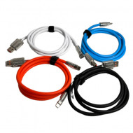 CABLU DATE SILICON GROS 3284 2M TIP C DIVERSE CULORI 3284