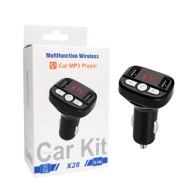 MODULATOR FM X28 BLUETHOOT 2 USB 3.1A MICROSD