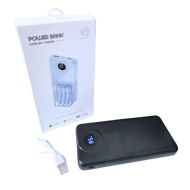 POWER BANK 4 in 1 SUPER FAST CHARGE 10.000 mAh 4422 AFISAJ PROCENT BATERIE - Img 2