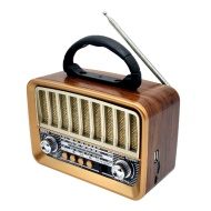 RADIO PORTABIL RETRO NNS 6651 BT, ACUMULATOR,USB, BLUETOOTH, AUX, USB - Img 3