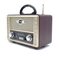 RADIO PORTABIL RETRO RO - 8098BT, ACUMULATOR,USB, BLUETOOTH, AUX, USB - Img 3