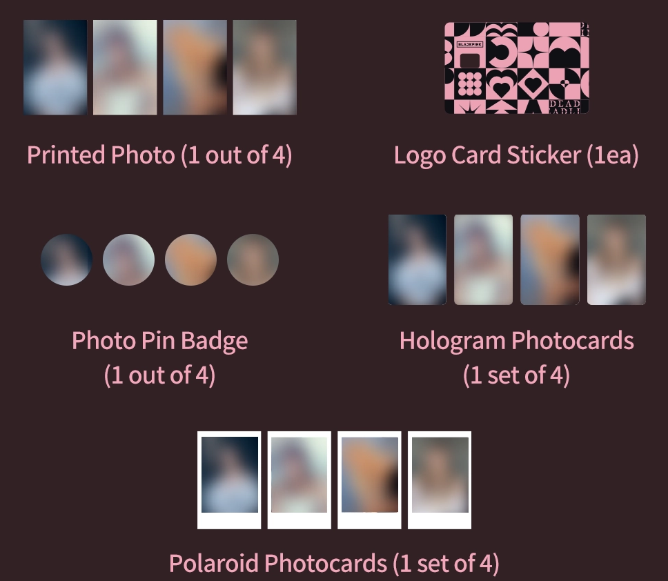 (PHOTOCARD EVENT) BLACKPINK - Deadline (Silver Ver.) Random Cover ...