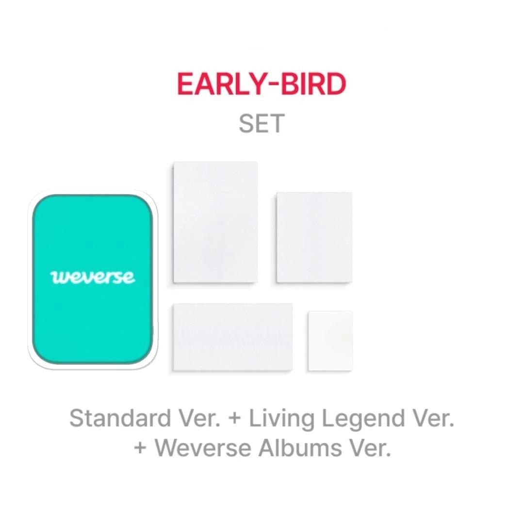 Early-Bird) (POB) BTS - ARIRANG (Weverse Early-Bird Full SET