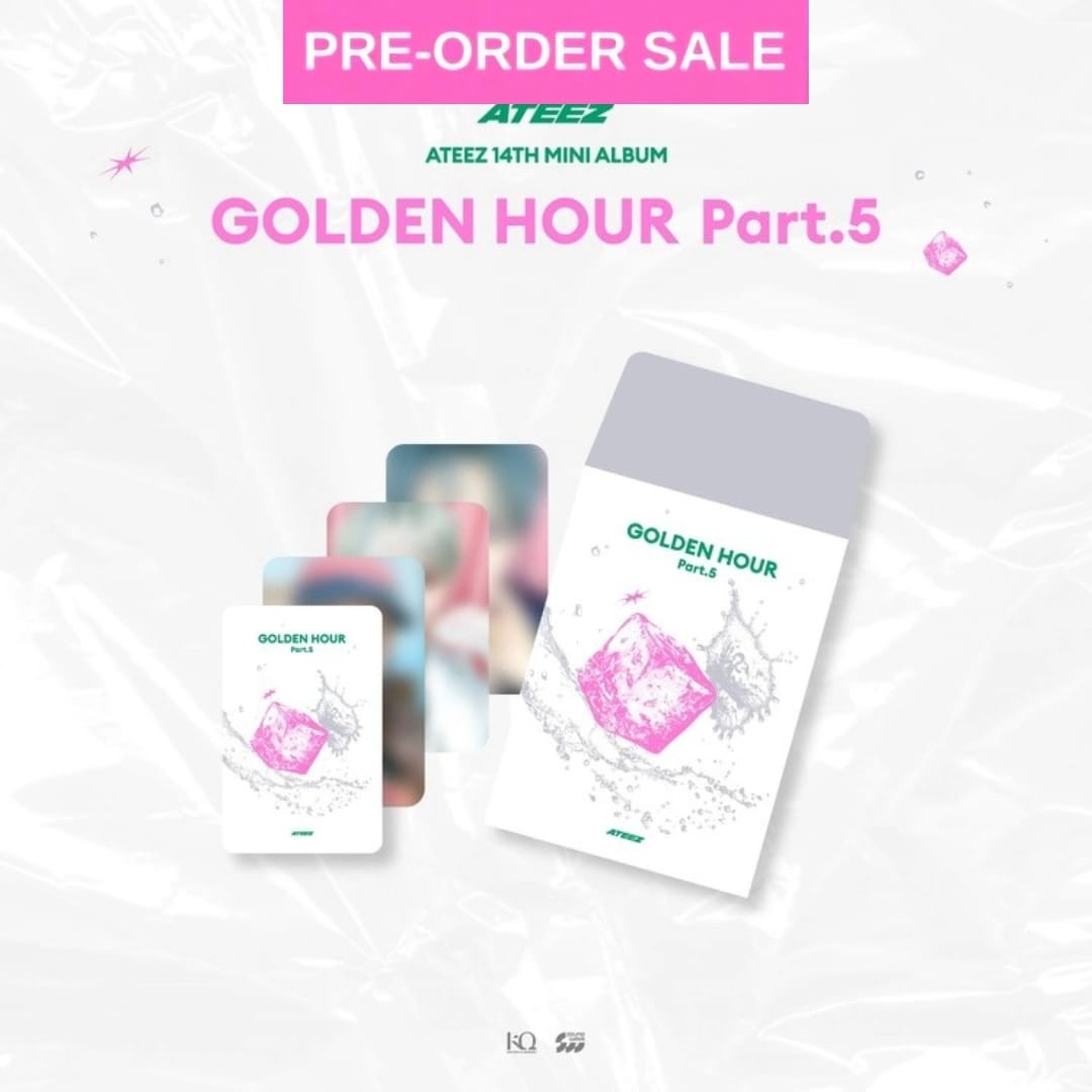 07/08) ATEEZ - Golden Hour: Part. 5 (Random Trading Card Set)