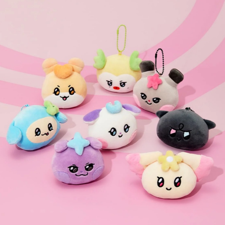 ATEEZ - Mighteez (Face Plush Keyring)