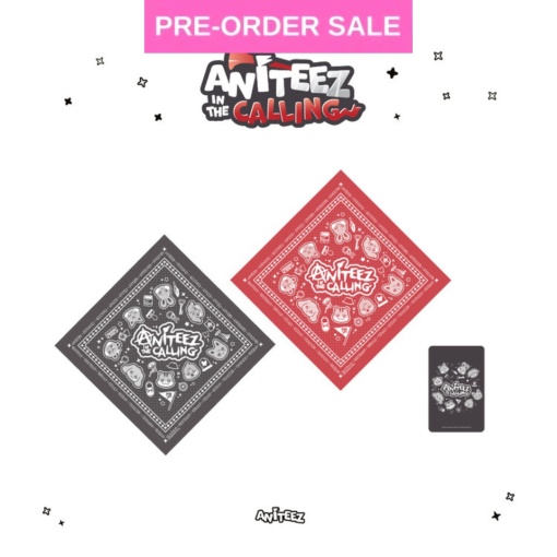 (12/01) ATEEZ - Aniteez In The Calling (Bandana + Random Photocard)