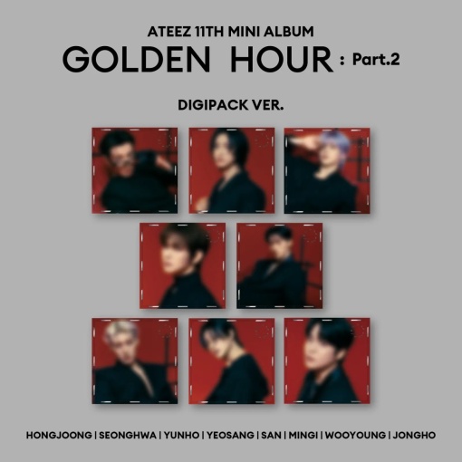 ATEEZ - GOLDEN HOUR: Part.2 (Digipack Ver.) Random Cover