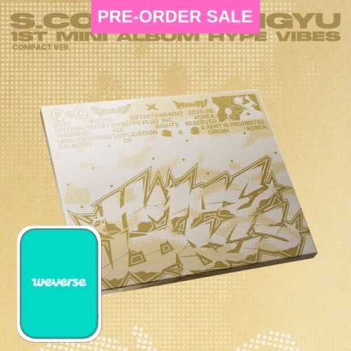 (POB) (29/09) S.COUPS X MINGYU (SEVENTEEN) - Hype Vibes (Compact Ver.) Weverse Photocard