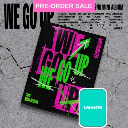 (POB) (10/10) BABYMONSTER - We Go Up (UP Ver.) 2 Weverse Photocards