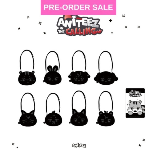 (12/01) ATEEZ - Aniteez In The Calling (Face Pouch Bag + Photocard)