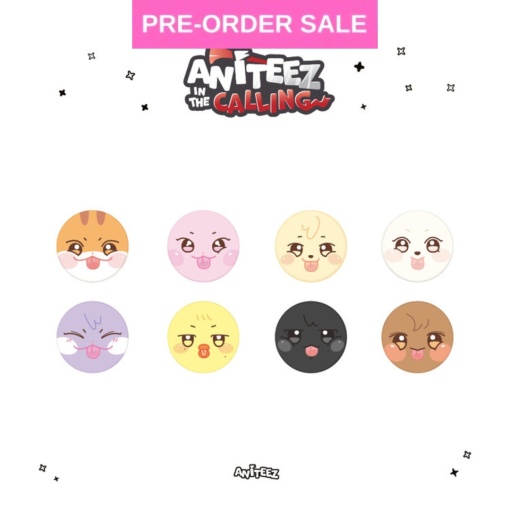 (12/01) ATEEZ - Aniteez In The Calling (Soft Pin Button)