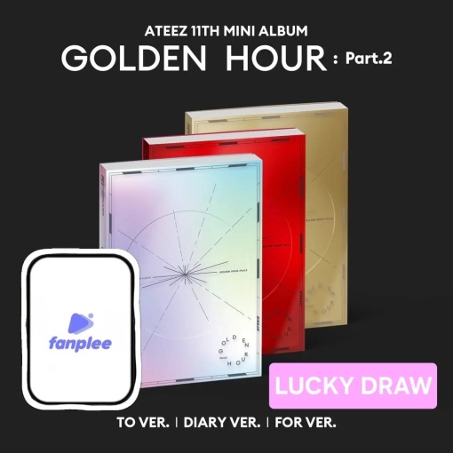 (LD) ATEEZ - GOLDEN HOUR: Part.2 (Fanplee Lucky Draw)