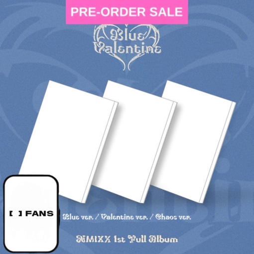(POB) (13/10) NMIXX - Blue Valentine [ ] Fans Shop (Random Cover)