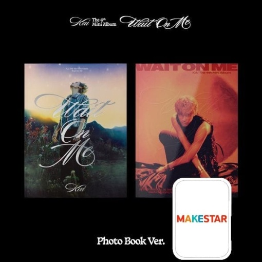 (POB) Kai (EXO) - Wait On Me (Photobook Ver.) Makestar Photocard (Random Cover)