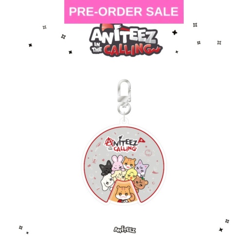(12/01) ATEEZ - Aniteez In The Calling (Acrylic Roulette Keyring)