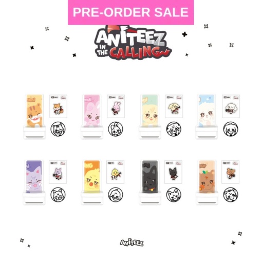 (12/01) ATEEZ - Aniteez In The Calling (Stamp +Sticker)