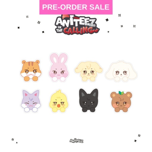 (12/01) ATEEZ - Aniteez In The Calling (Acrylic Clip Magnet)