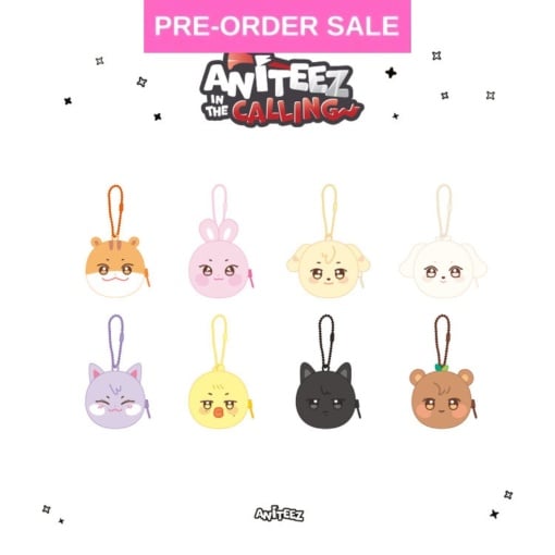 (12/01) ATEEZ - Aniteez In The Calling (Backpack Pouch Keyring)