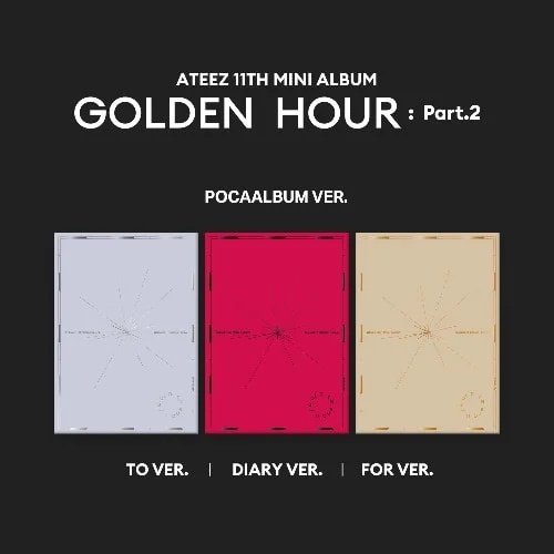 ATEEZ - GOLDEN HOUR: Part.2 (Poca Album Ver.) Random Cover