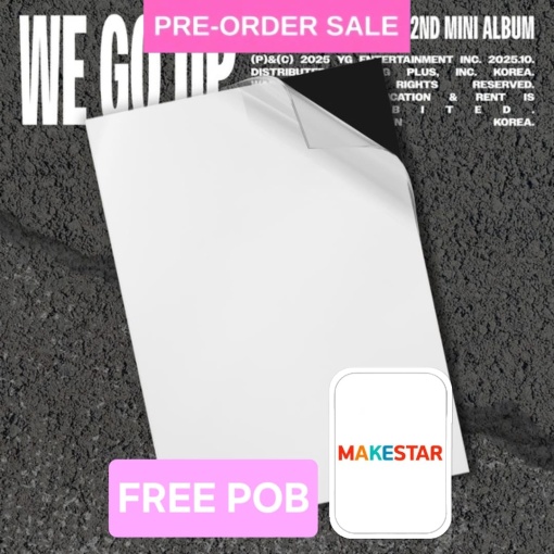 (FREE POB) (10/10) BABYMONSTER - We Go Up (WE Ver.) FREE Makestar Photocard