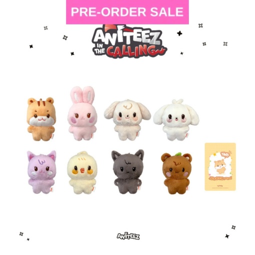 (12/01) ATEEZ - Aniteez In The Calling (Tiny Aniteez Plush Doll + Photocard)