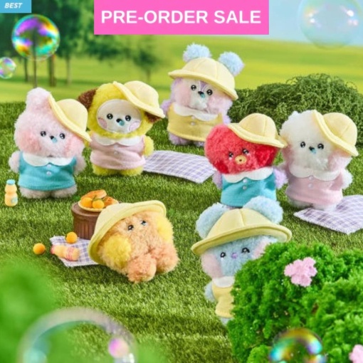 (26/09) BTS - BT21 Mini Minini Plush Picnic Mate