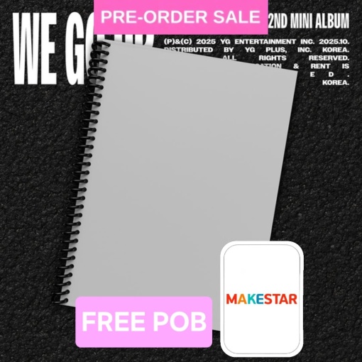 (FREE POB) (10/10) BABYMONSTER - We Go Up (GO Ver.) FREE Makestar Photocard