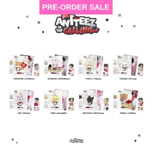 (12/01) ATEEZ - Aniteez In The Calling (Calling Profile Holder Set)