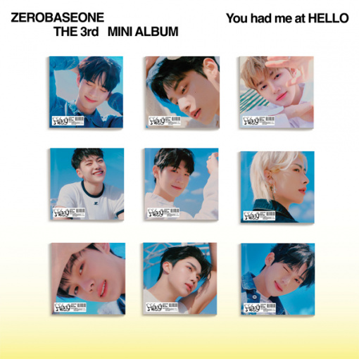 ZEROBASEONE - You Had Me At HELLO (3rd Mini Album) Digipack Ver. (Random Cover)