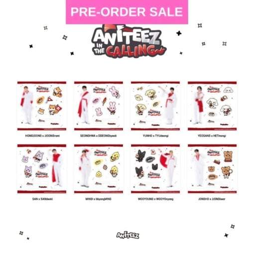 (12/01) ATEEZ - Aniteez In The Calling (Acrylic Diy Kit)