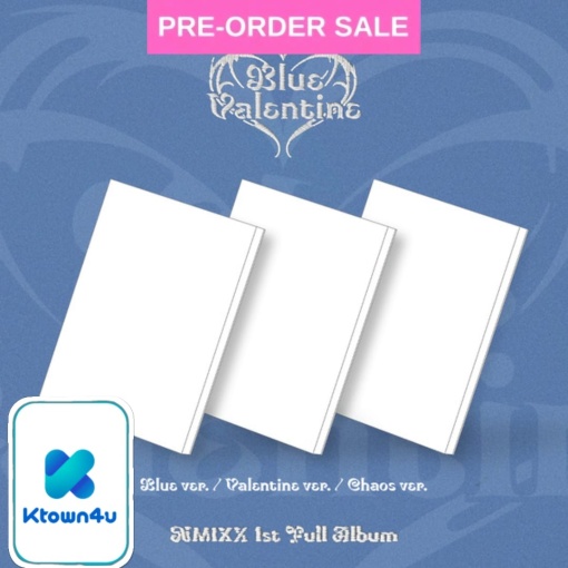 (POB) (13/10) NMIXX - Blue Valentine (Ktown4u Photocard) Random Cover