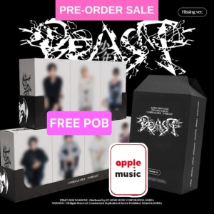 (FREE POB) (25/08) ALPHA DRIVE ONE - Unbreakable: 少年 Beast (Hissing Ver.) FREE Apple Music Photocard