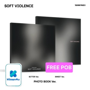 (FREE POB) Taemin (SHINee) - Phase I: Soft Violence (Photobook Ver.) FREE Ktown4u Photocard