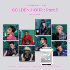 (POB) ATEEZ - Golden Hour: Part. 5 (Digipack Ver.) KQ Shop Photocard (Random Cover)