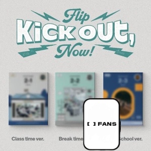 (POB) KickFlip - Kick Out, Flip Now! (Fans Shop [ ] Photocard) Random Cover