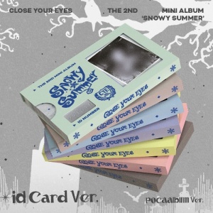 Close Your Eyes - Snowy Summer (ID Card Ver.) Poca Album (Random Cover)