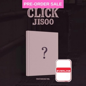 (POB) (04/09) Jisoo - Click (Single Album) Photobook Ver. (Everline Photocard)