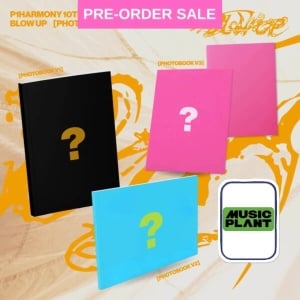 (POB) (06/11) P1Harmony - Blow Up (Photobook Ver.) Music Plant Photocard (Random Cover)