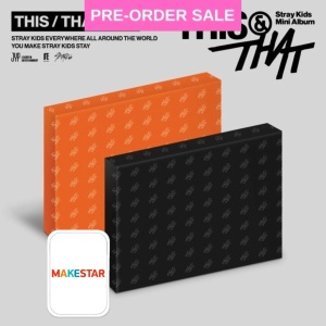 (POB) (07/08) Stray Kids - This & That (Makestar Photocard) Random Cover