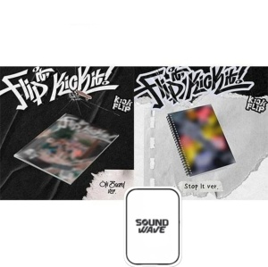 (POB) KickFlip - Flip It, Kick It (Photobook Ver.) Sound Wave Photocard (Random Cover)