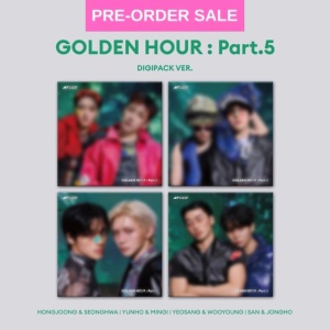 (26/06) ATEEZ - Golden Hour: Part. 5 (Digipack Unit Ver.) Random Cover