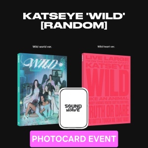 (EVENT) KATSEYE - Wild (Sound Wave Photocard) Random Cover
