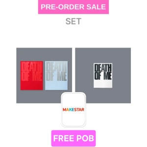 (FREE POB) (07/09) EVAN - Death Of Me SET (1 Explosion Ver. + 1 Natural Ver. + 1 Weverse Albums Ver.) FREE Makestar POB